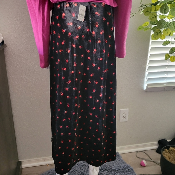 Loft Velvet Maxi Skirt - Picture 5 of 5